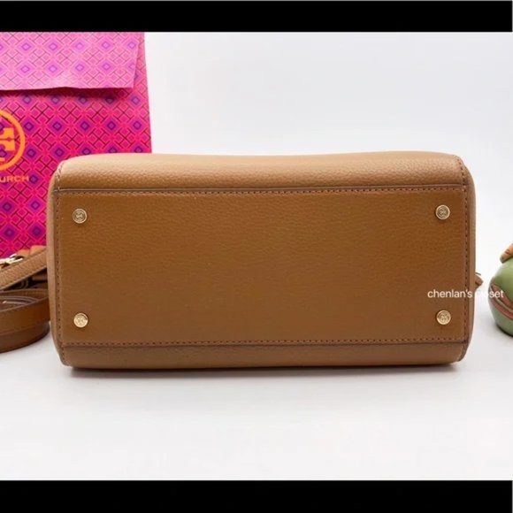 ⭐️NeW! Tory Burch Thea Web Small Satchel - Picture 6 of 13